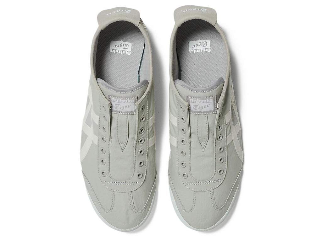 Onitsuka Tiger MEXICO 66 SLIP-ON 1183B603 020 OYSTER GREY WHITE Unisex Shoes