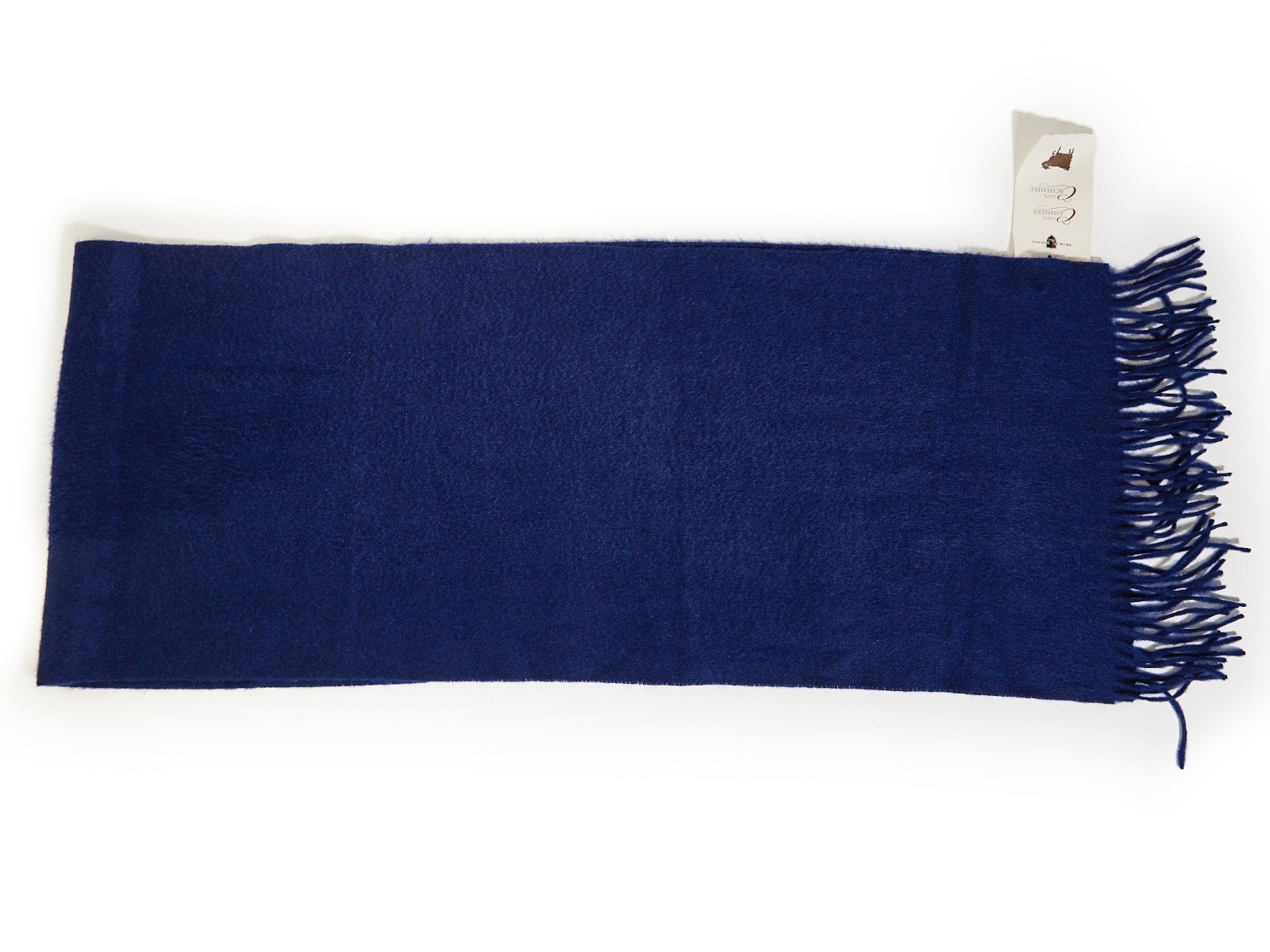 BLACK BROWN 1826 Mens Scarf 100% Cashmere Wool Winter NAVY BLUE NWT NEW