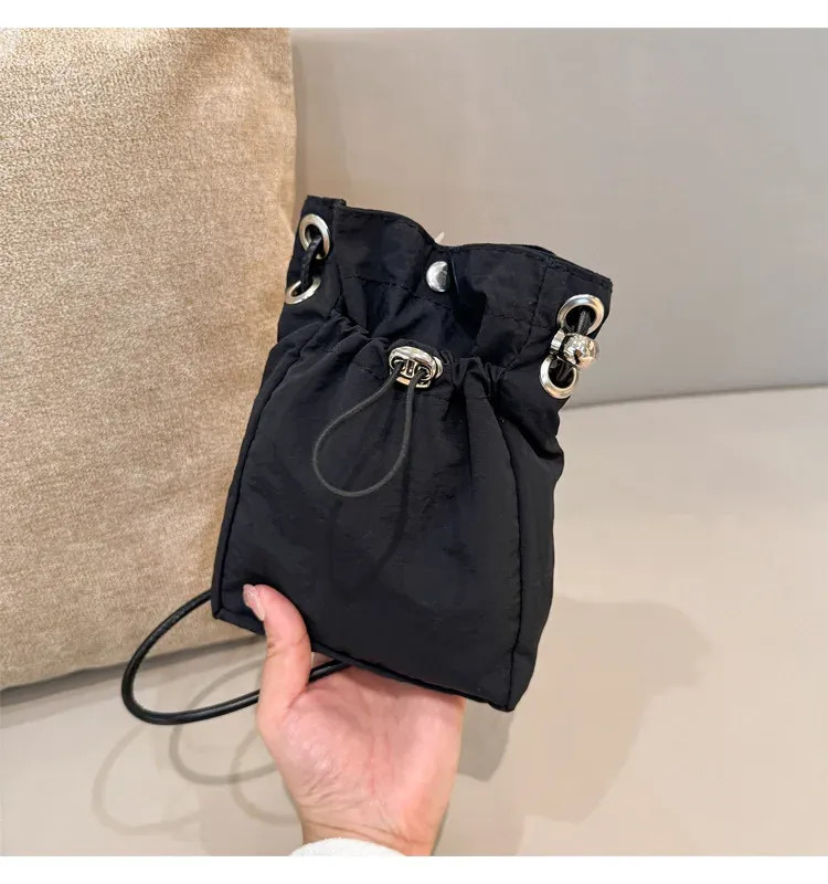 Versatile Crossbody Bag Soft Mini Phone Wallet Multifunctional Square
