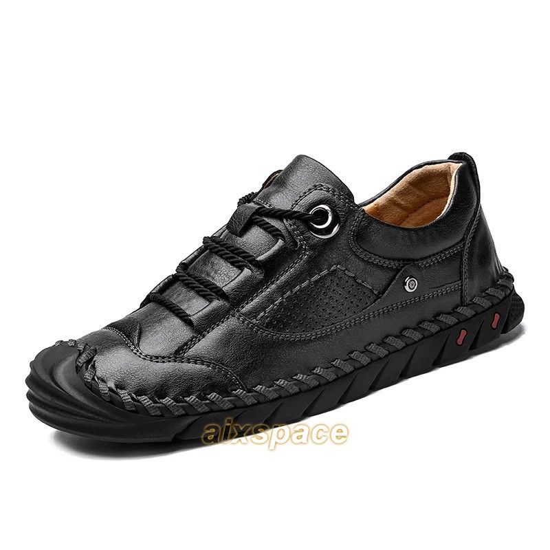 Handmade Working Comfortable Men Genuine Leather Dress Shoes Casual Shoes