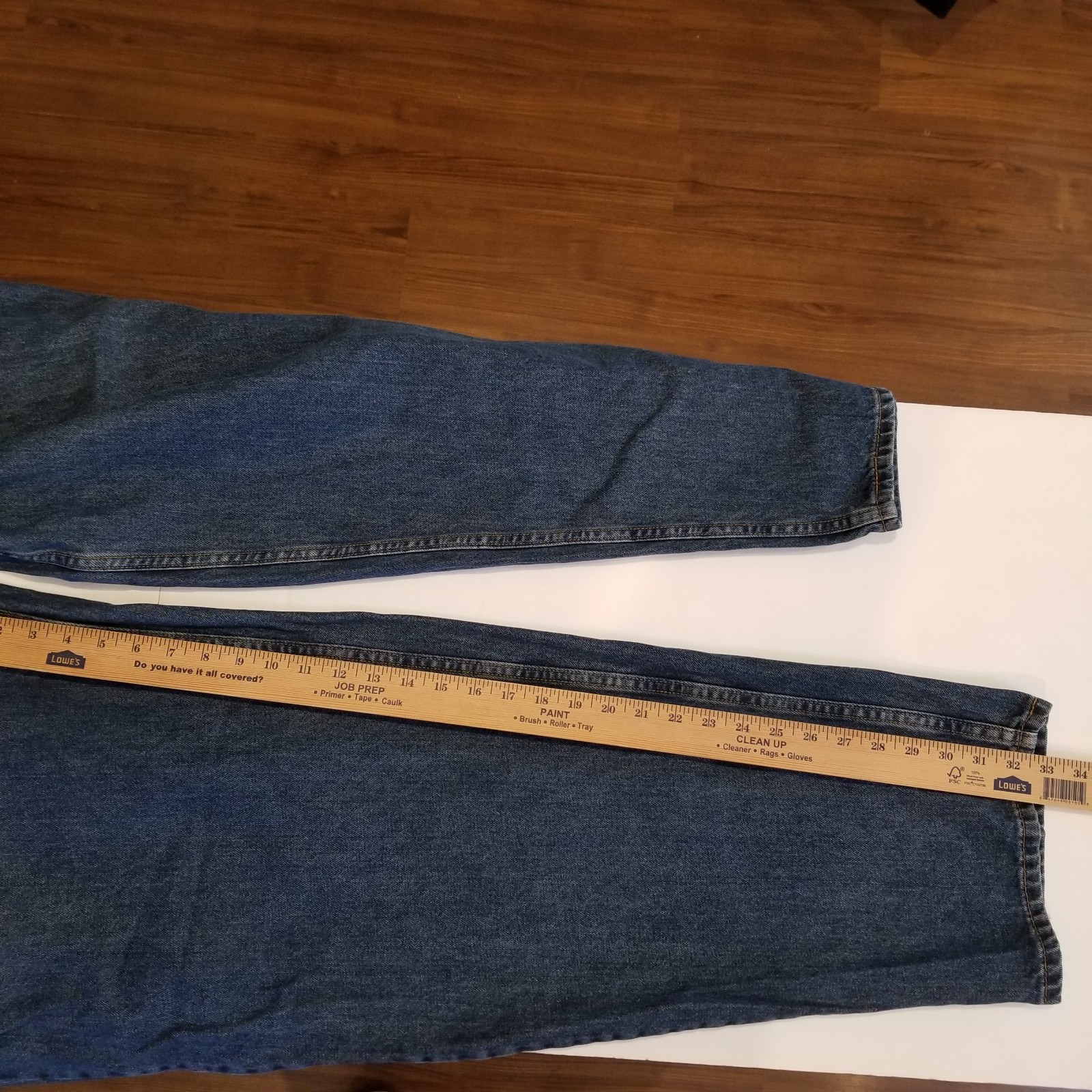 Levi’s 560 Jeans Men’s 46×34 Actual 45×33 Blue Denim 100% Cotton Straight Leg