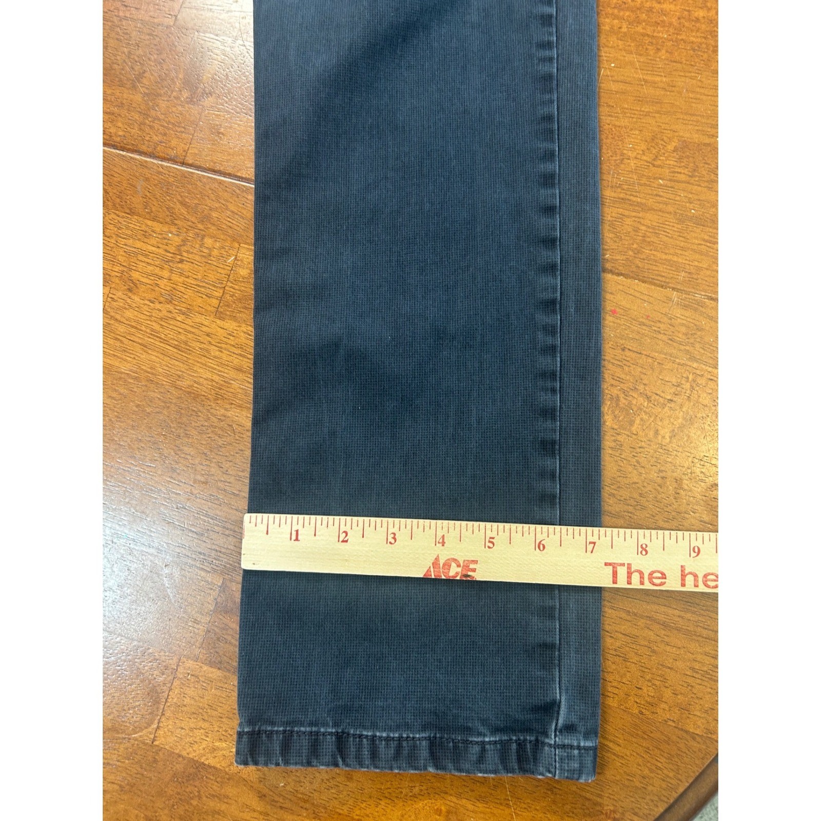 Brax Cooper Fancy Regular Fit Pants Mens 33×34 Blue Textured Straight Leg