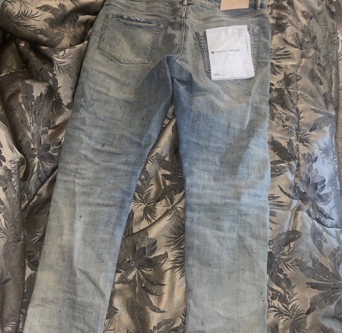 Purple Jeans Size 32