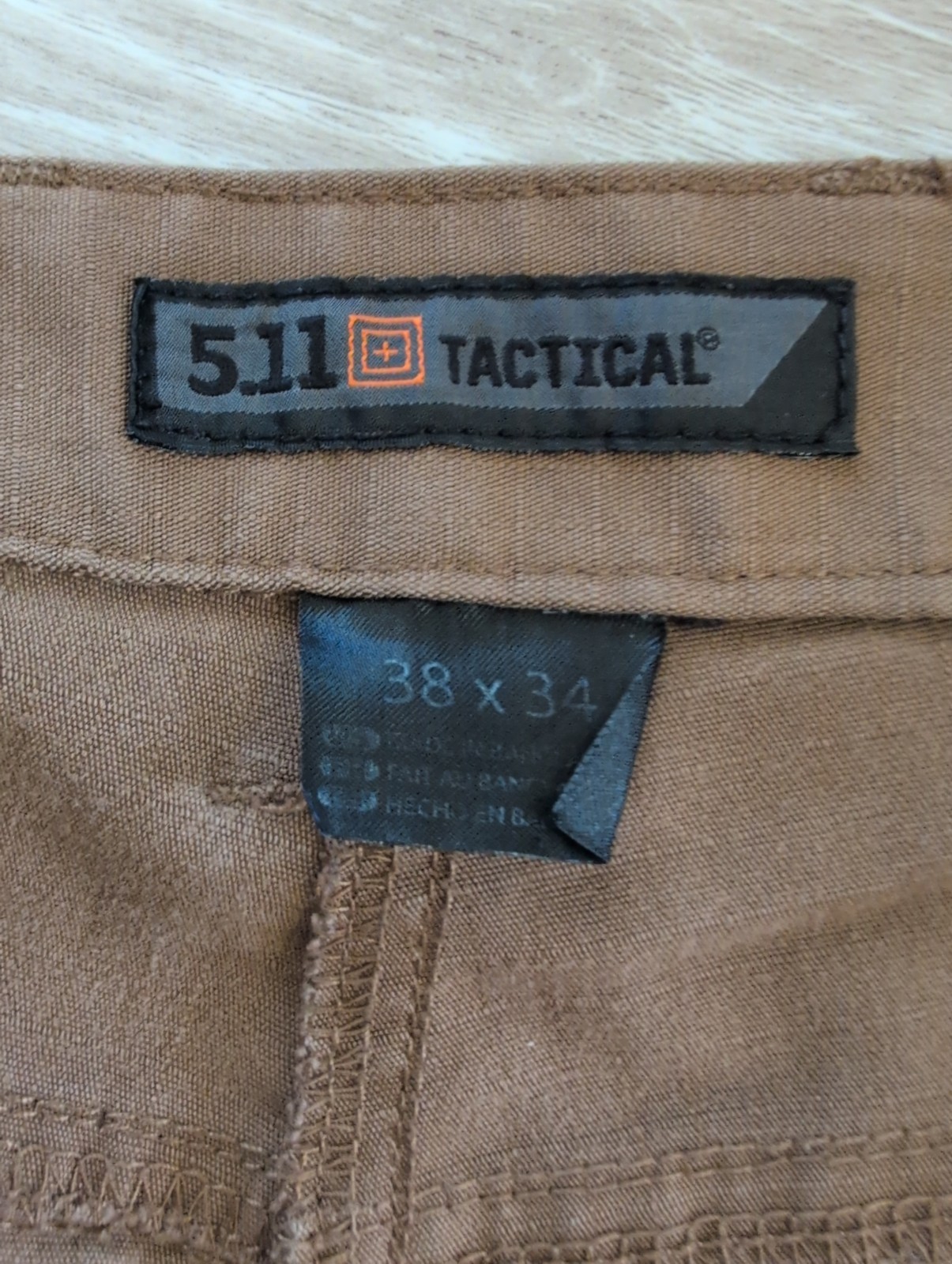 5.11 Tactical Men’s Pants 38×34 Coyote Brown Pants