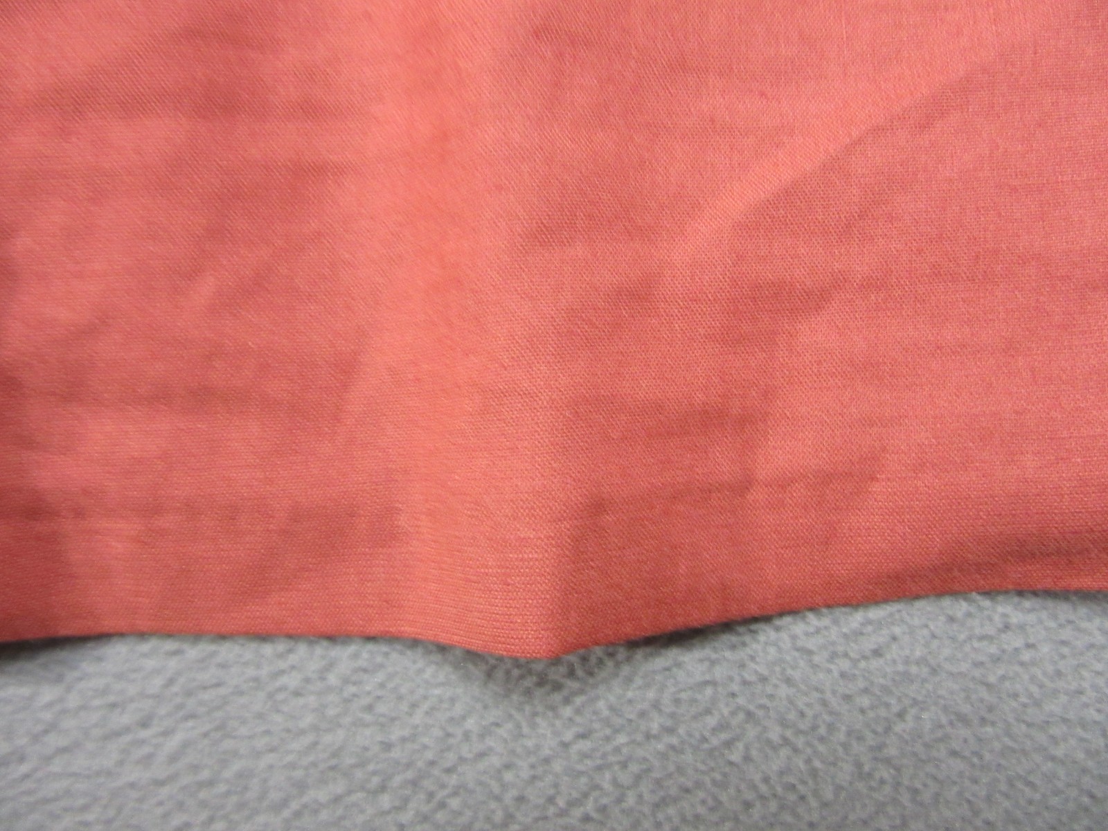 Theory Blouse Womens Medium Pink Coral Stretch Linen Blend 3/4 Sleeve Boat Neck