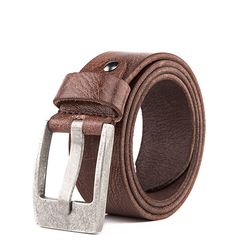 Belts for Men Genuine Leather Men’s Belt Casual Dress Jeans 1.5inch Wide