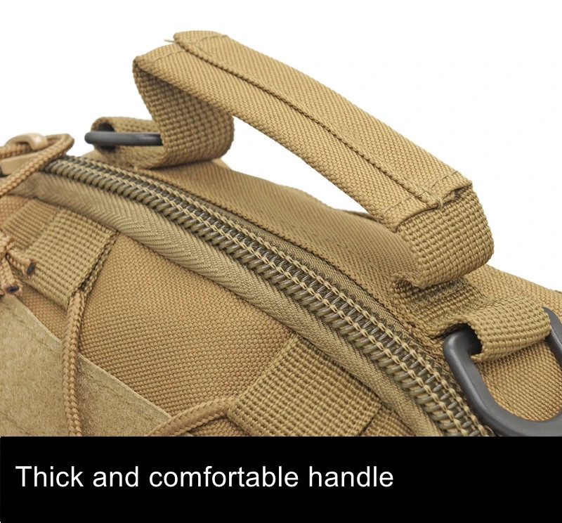 Men Backpack Molle Tactical Sling Chest Pack Shoulder Bag Outdoor Hiking Travel