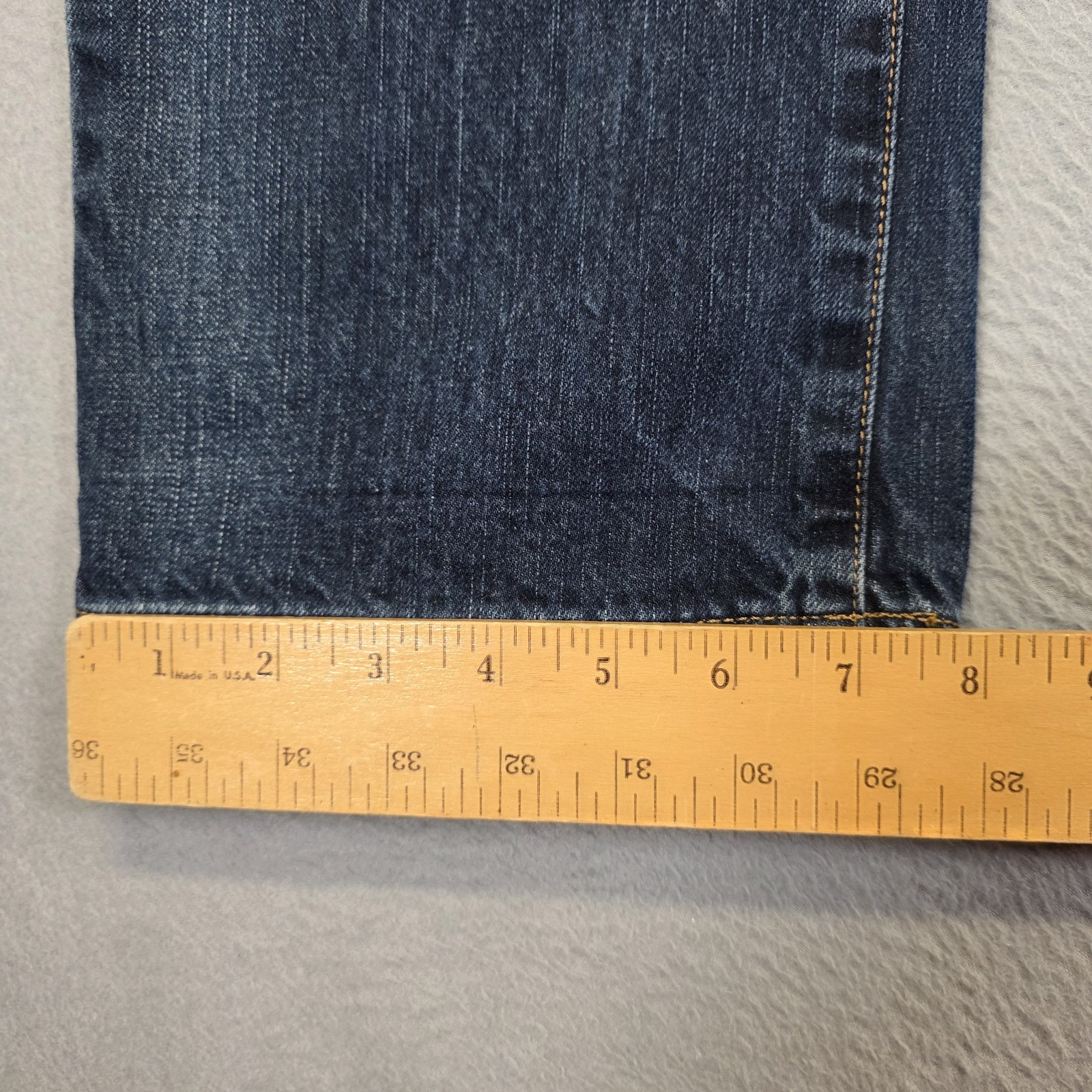 American Eagle Jeans Mens 32×32 Blue Original Straight Cotton Dark Wash Denim