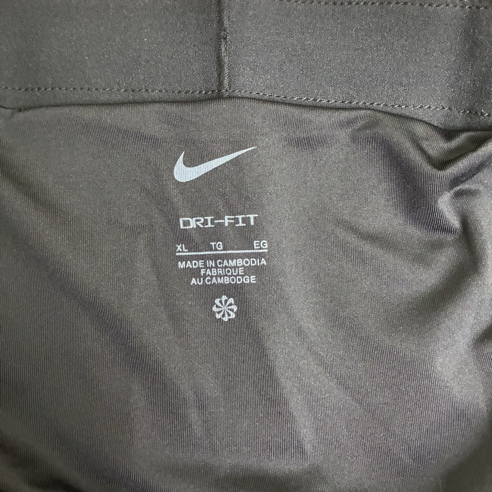 Nike Challenger Mens Running Shorts 9″ Brief Lined XL Extra Large Black DV9361
