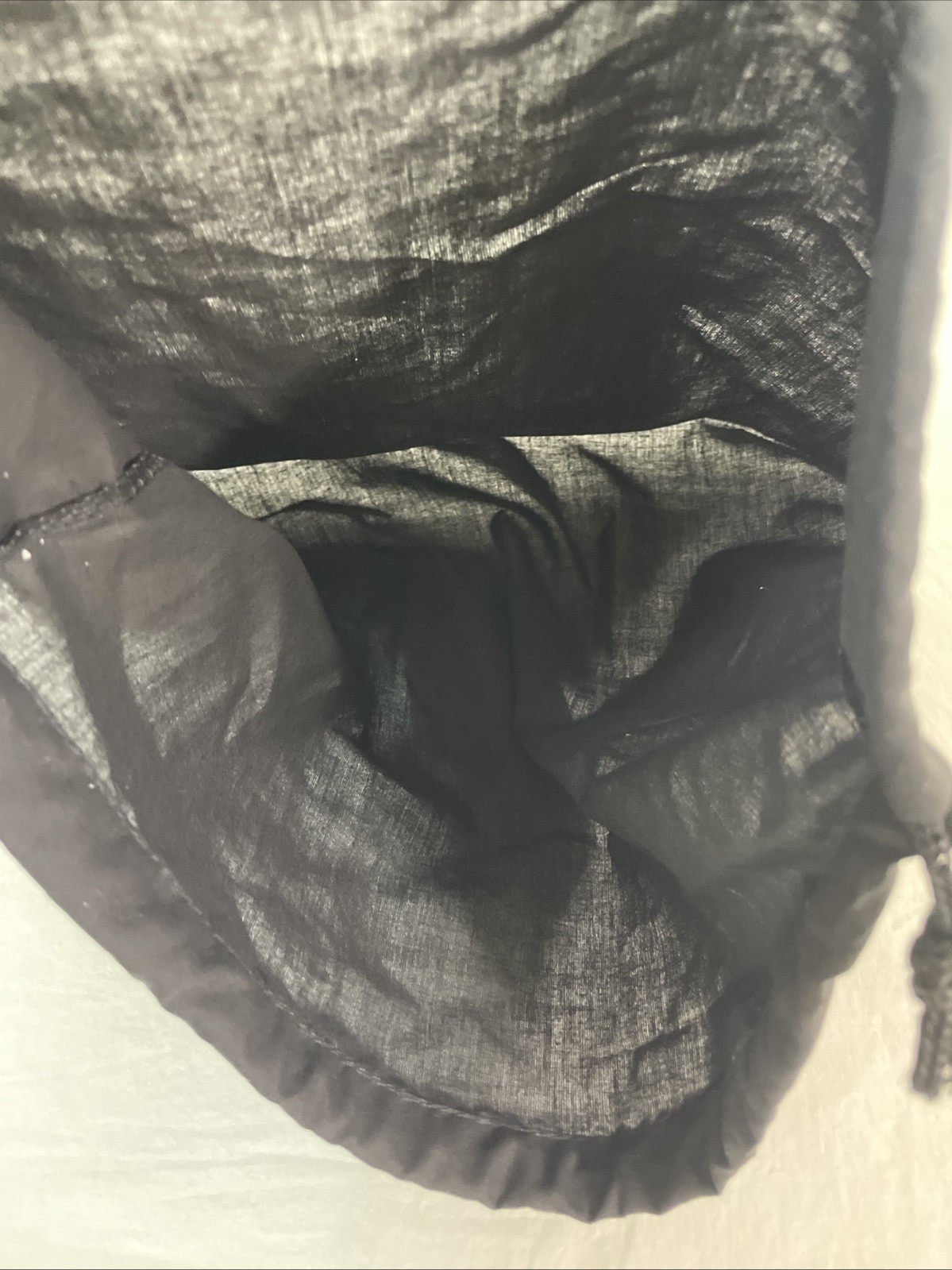 Zadig & Voltaire Dust Bag Black Cinch Top 15 1/2″ x 13″ BAG ONLY