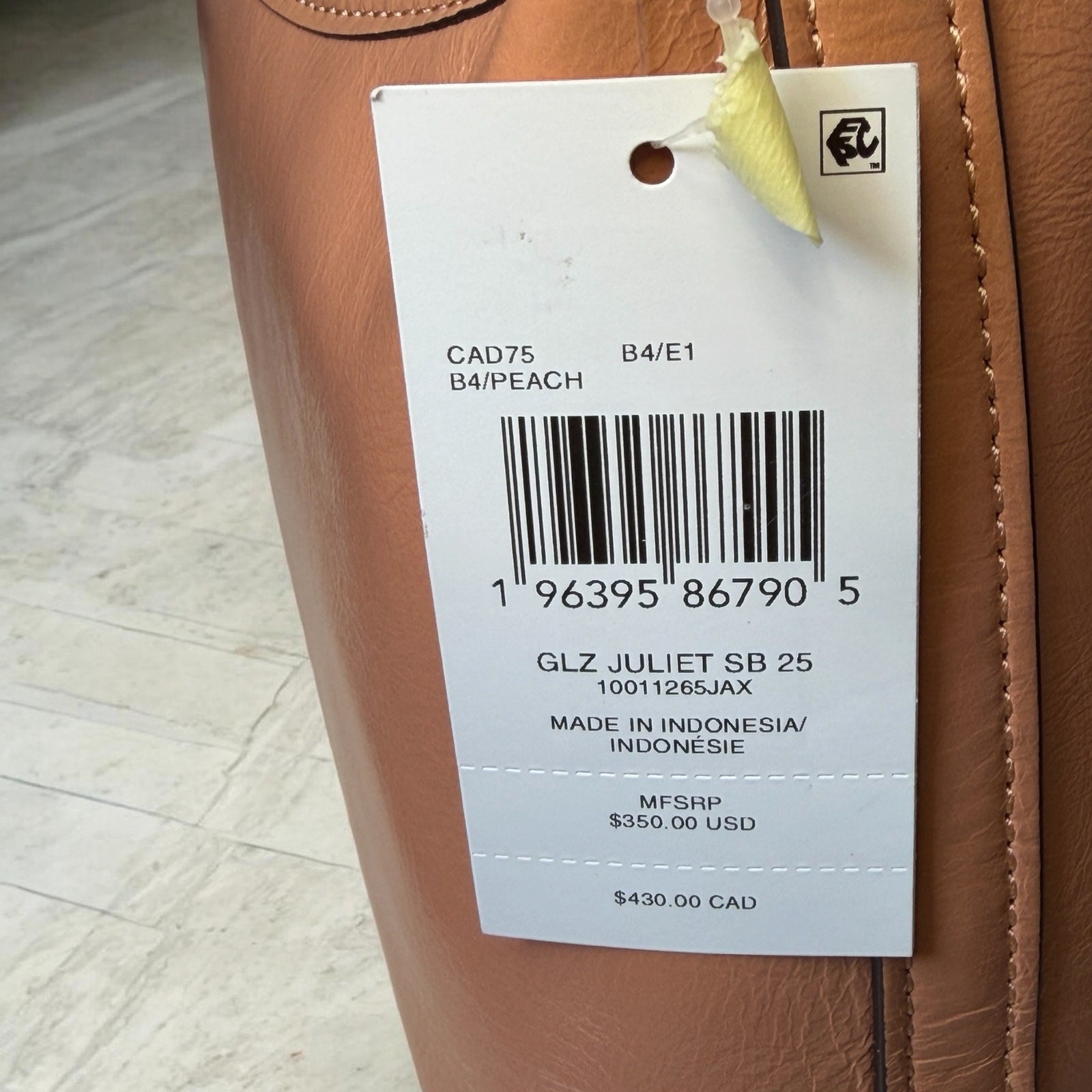 NWT Coach Glazed Juliet 25 Shoulder Bag & Leather Essential Card Holder