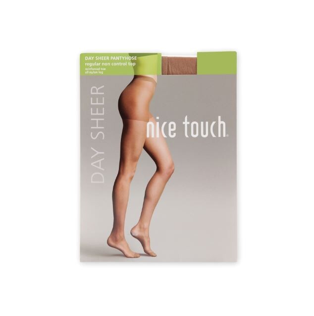 Nice Touch Day Sheer Pantyhose Regular Non-Control Top (3 Pack)