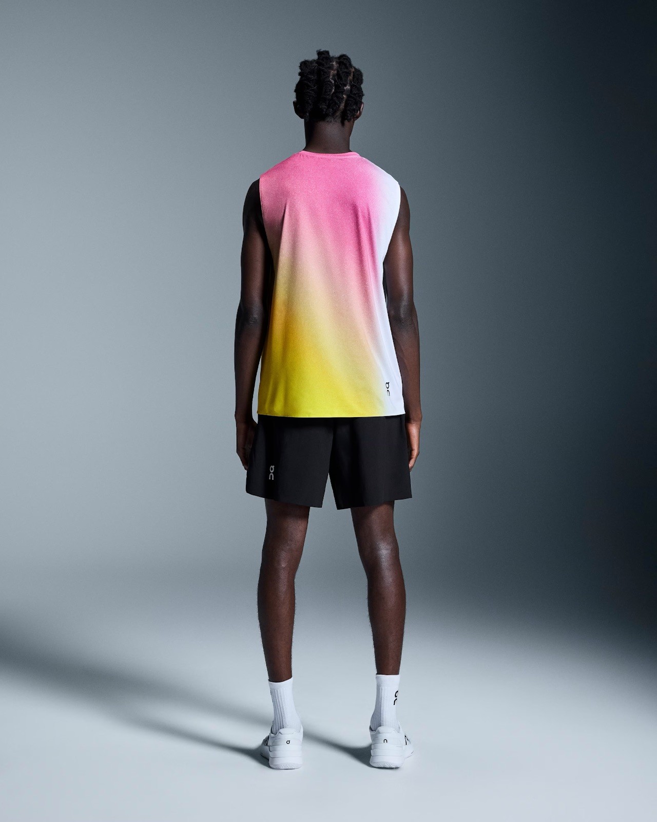 ON – Ben Shelton AO2025 – Men’s Court Tank (White Lime) | Size S