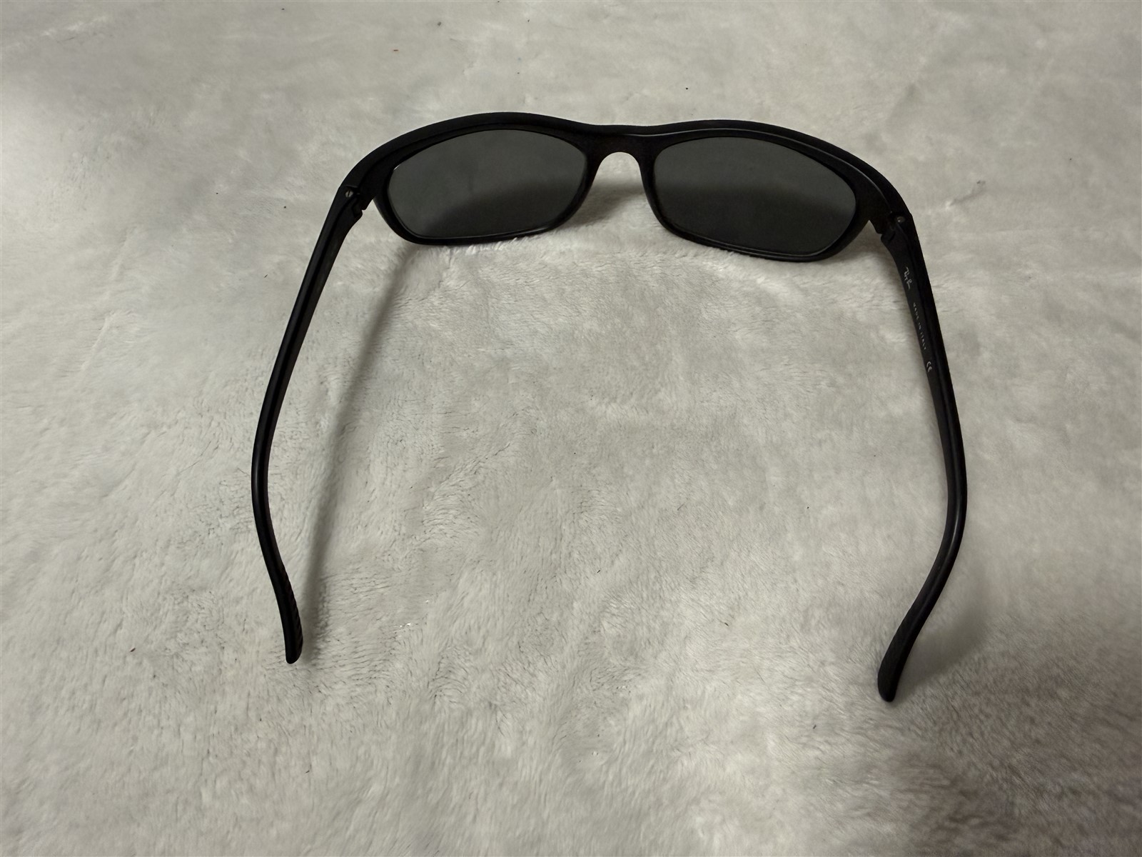 RAY BAN RB 2027 W1847 PRESATOR 2 MATTE BLACK SUNGLASSES “LIGHT SCRATCHES”