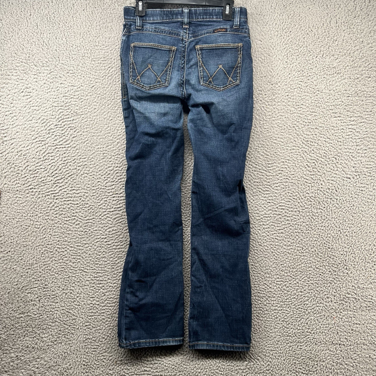 Wrangler Willow Ultimate Riding Jeans Womens Fit 32×32 Blue Denim Pants Stretch
