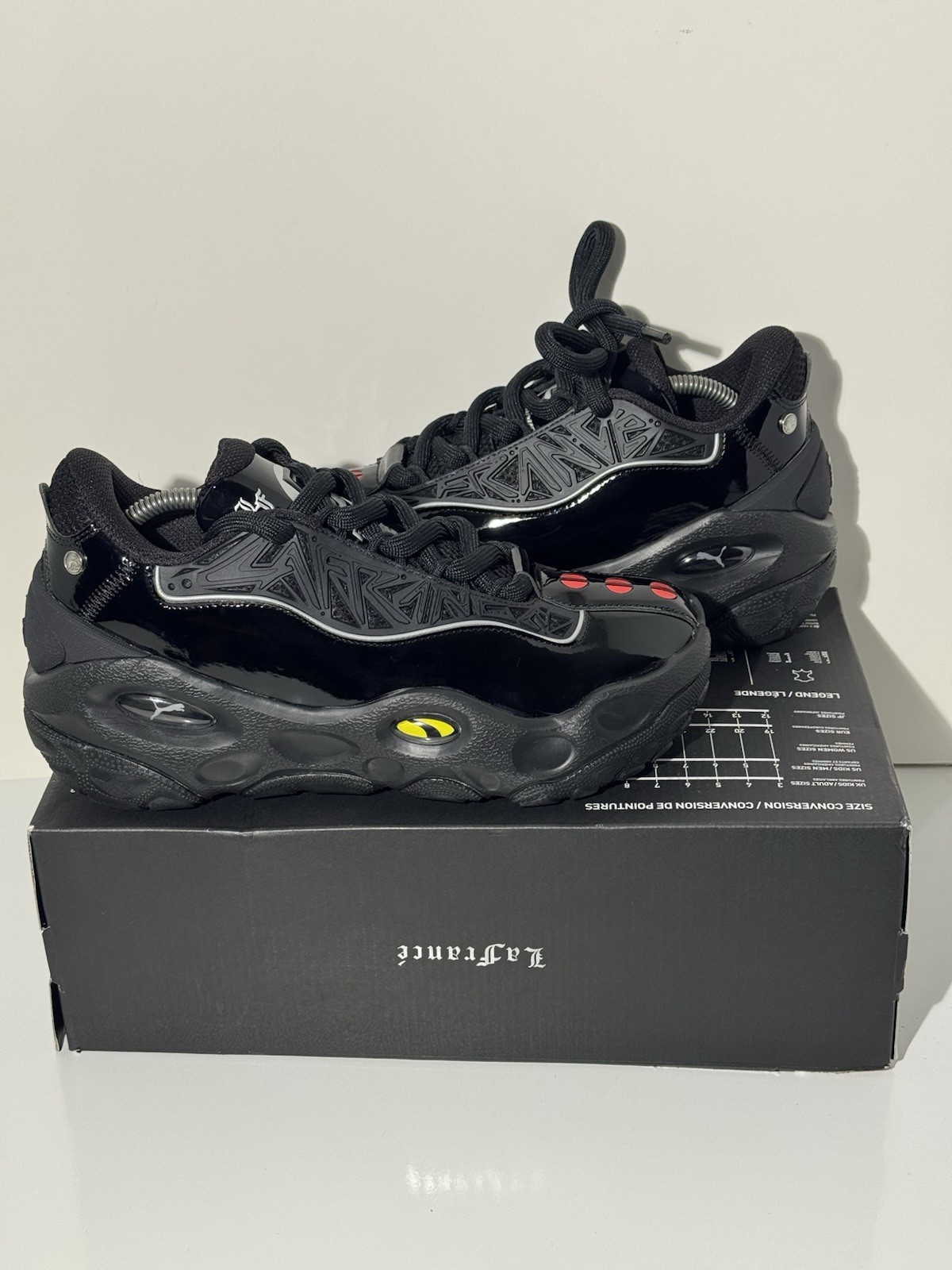 PUMA La France RNR Fast & Furious Dom Toretto Black Casual Style Shoes Size 8.5