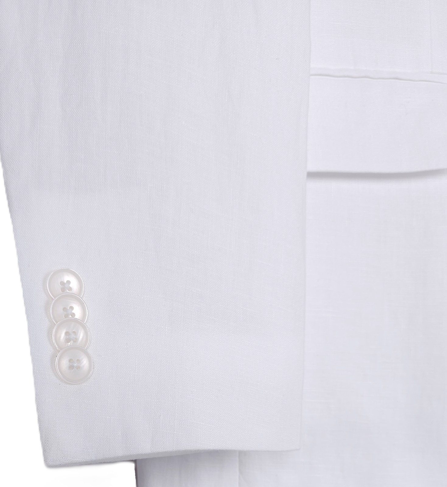Tommy Hilfiger Mens Modern Fit Linen Sport Coat Blazer 38S White Solid NWT