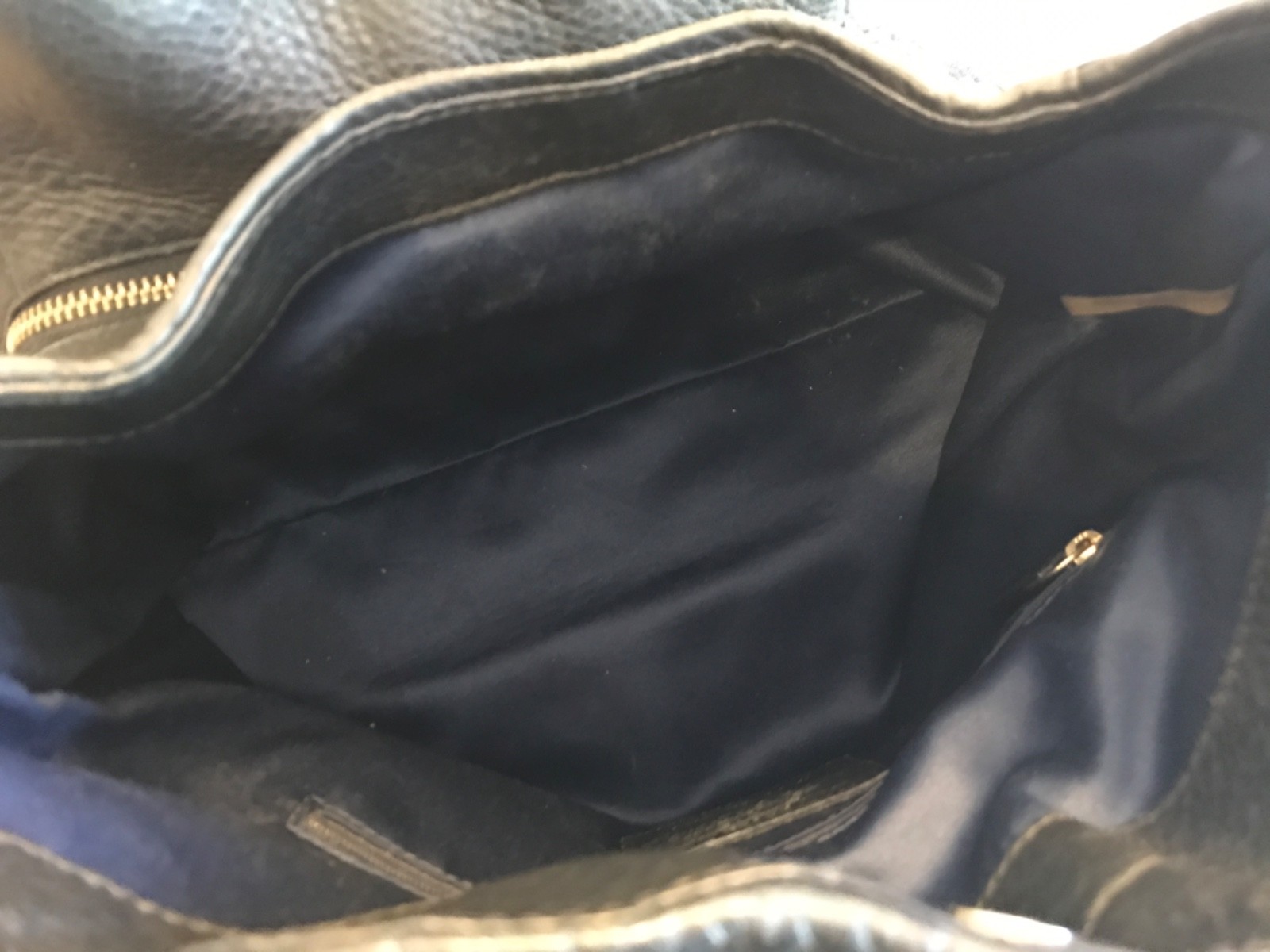 Coach Madison Phoebe Black Pebbled Leather Hobo Satchel Handbag