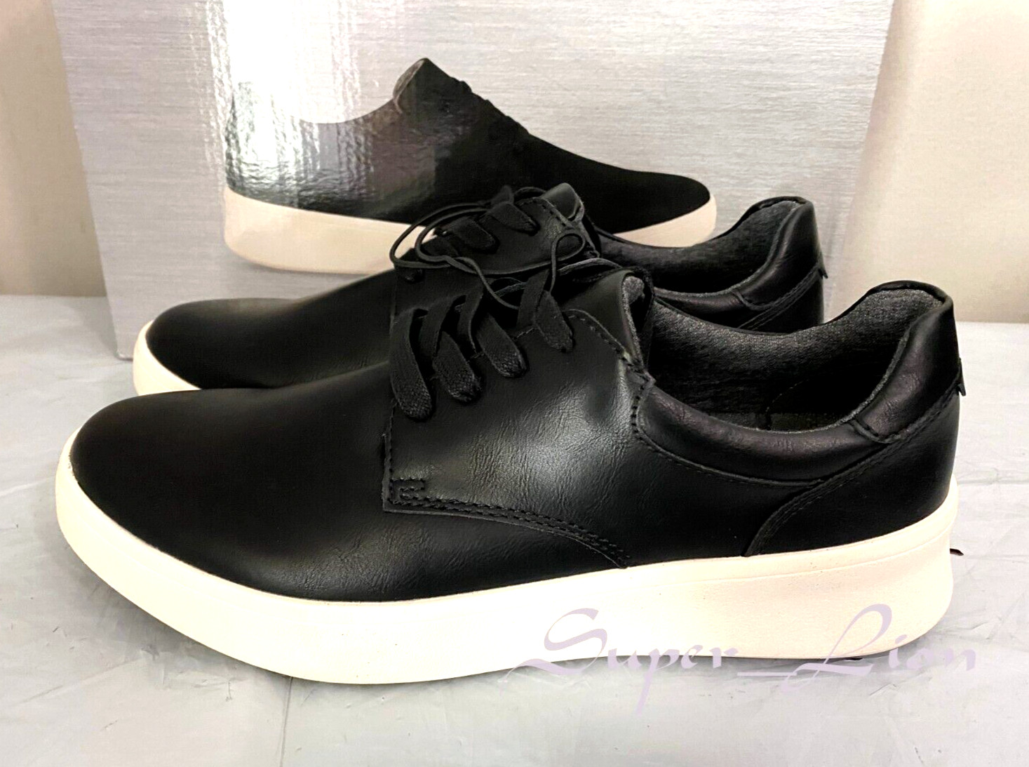 NEW Supply Lab Men’s Whatley Memory Foam Footbed Sneaker Shoes – SIZE 8 – BLACK