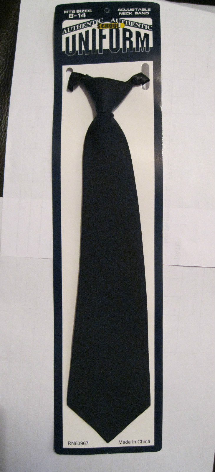 2 Boys Neck Ties tie Navy Blue New School Uniform 4 5 6 7 8 10 12 14 16 18 20