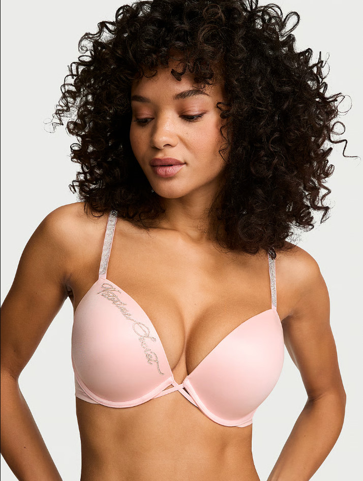 Victoria’s Secret Very Sexy Shine Strap Dot Push-Up Bra – Novelty Shine | Angel