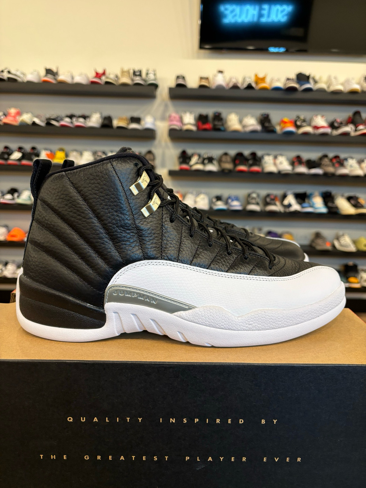 Jordan 12 Retro Playoff 2022 Size 11.5 Brand New CT8013-006 Black White