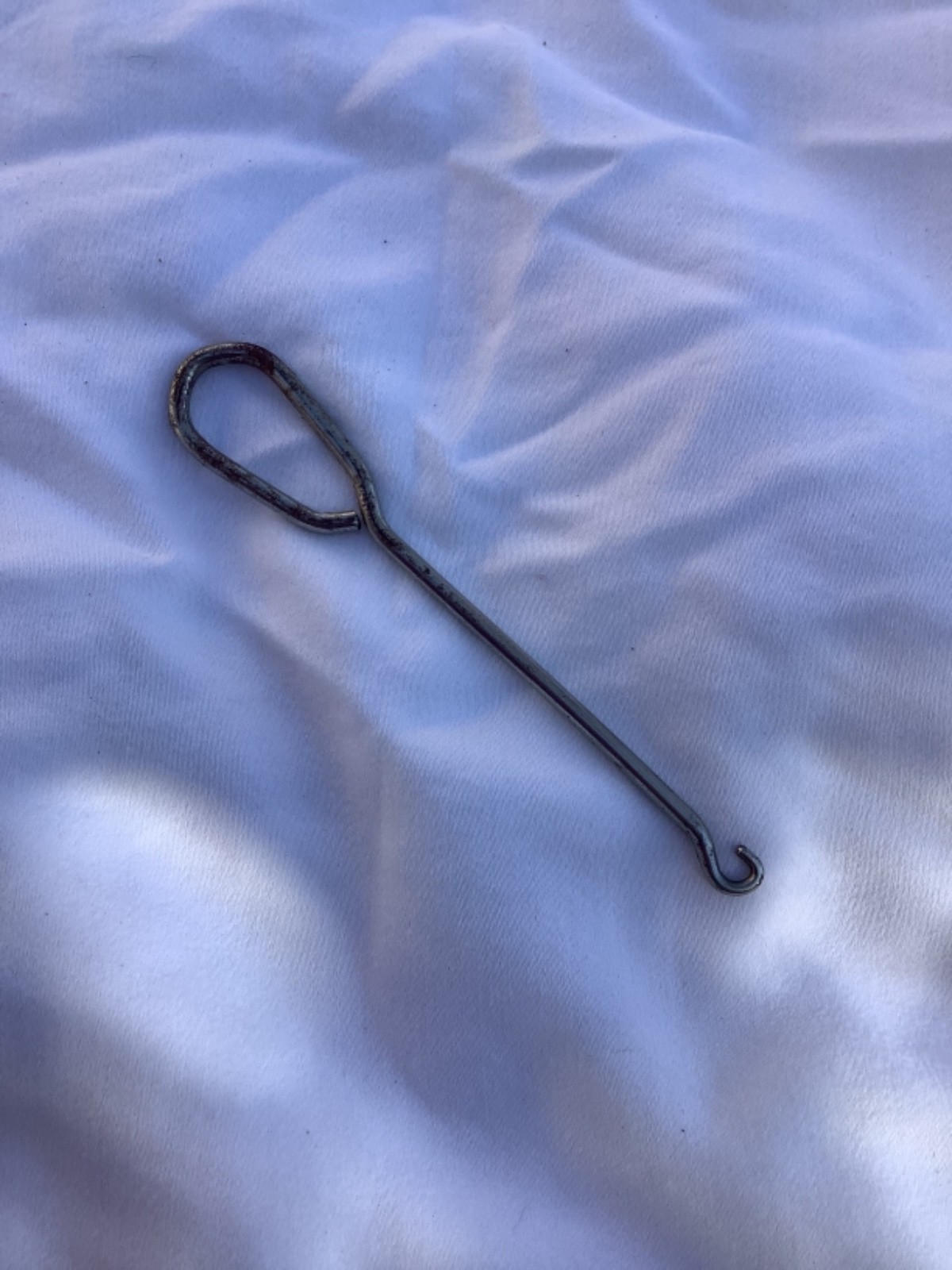 vintage 1940s metal button hook sewing, crafting