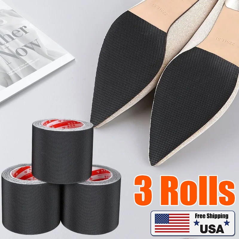 3x Non-Slip Shoe Pads Sole Protectors Lightweight Adhesive High Heels Protection