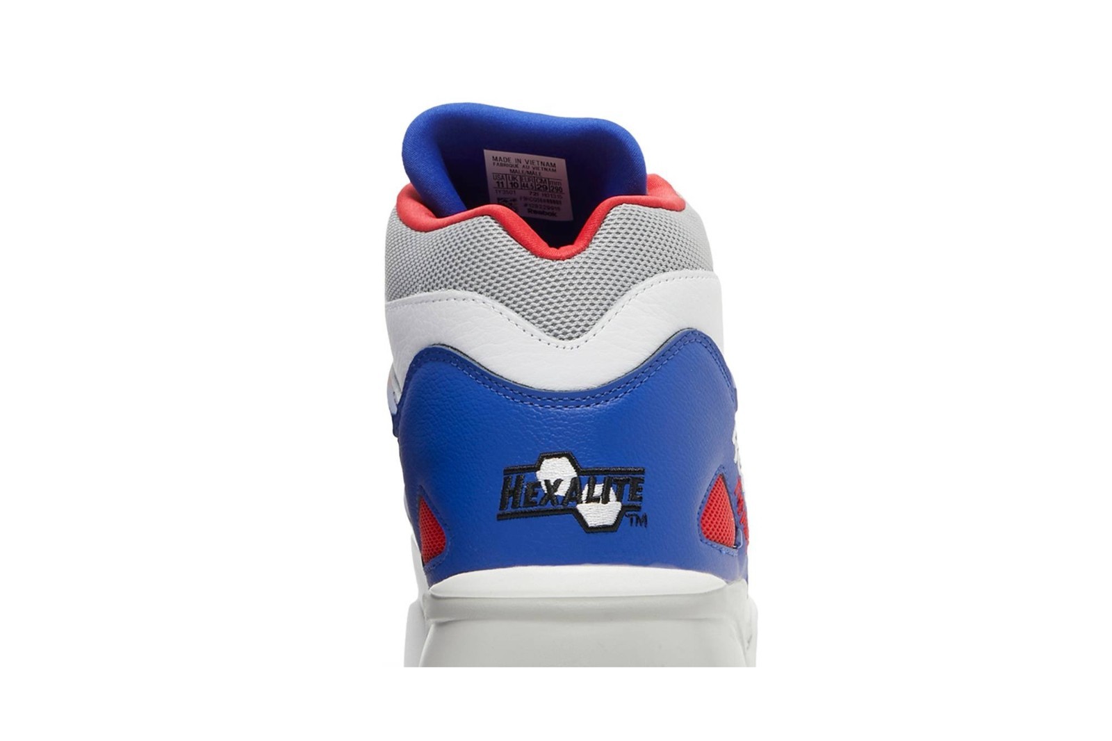 Reebok Classic Pump Omni Zone 2 Pistons White Blue H01315 Men’s Size