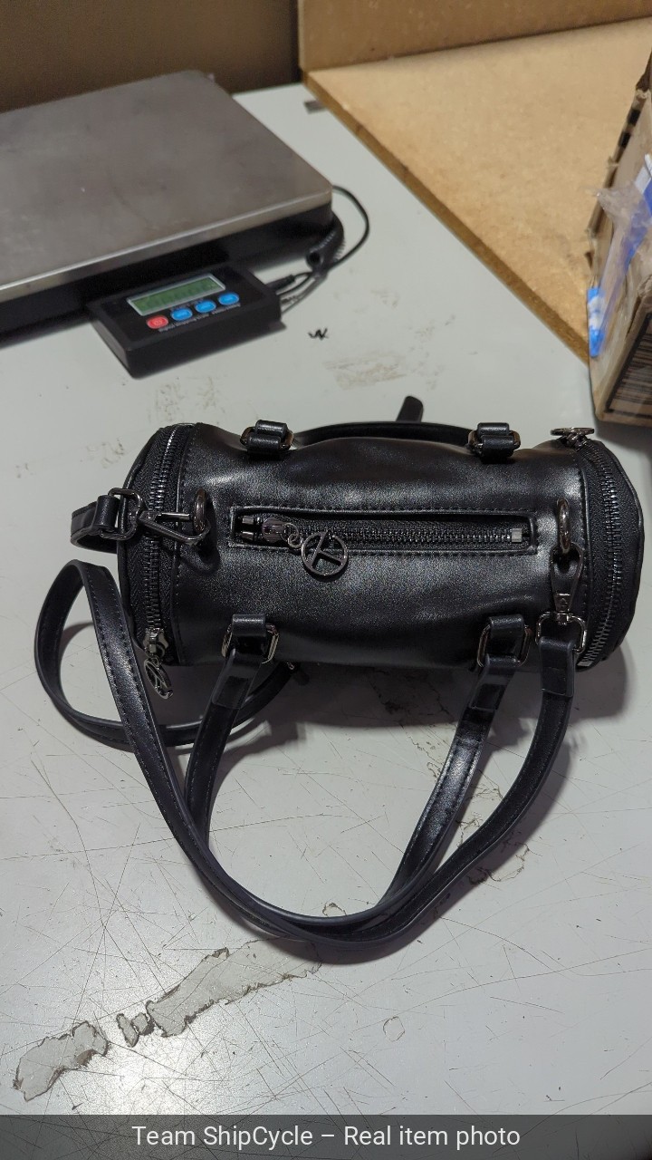 FOR CHARITY Telfar Small Duffle Bag in Black P12 G2U