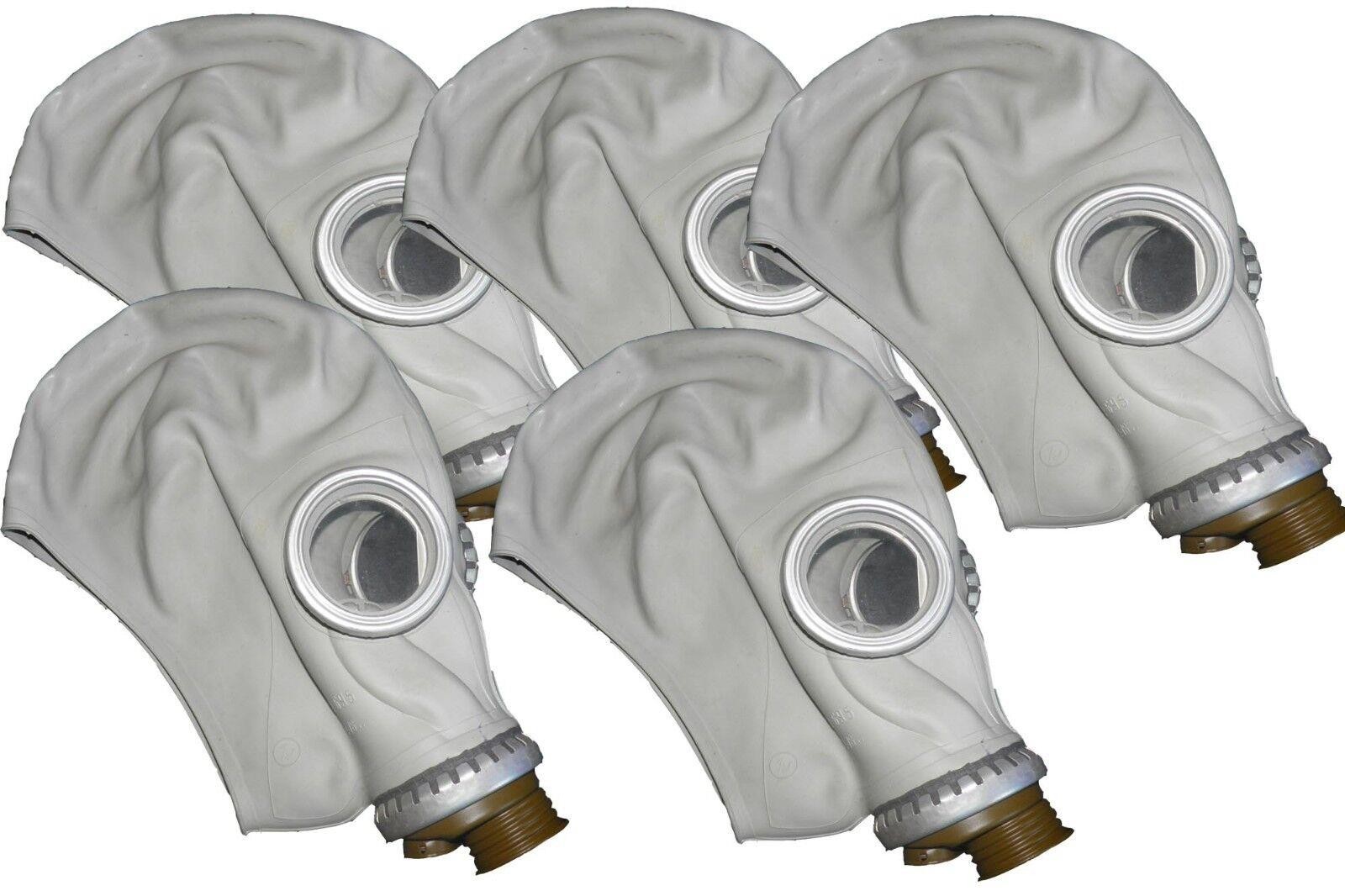 5pcs Lot Soviet Gas Mask GP-5 respiratory protection face mask NEW