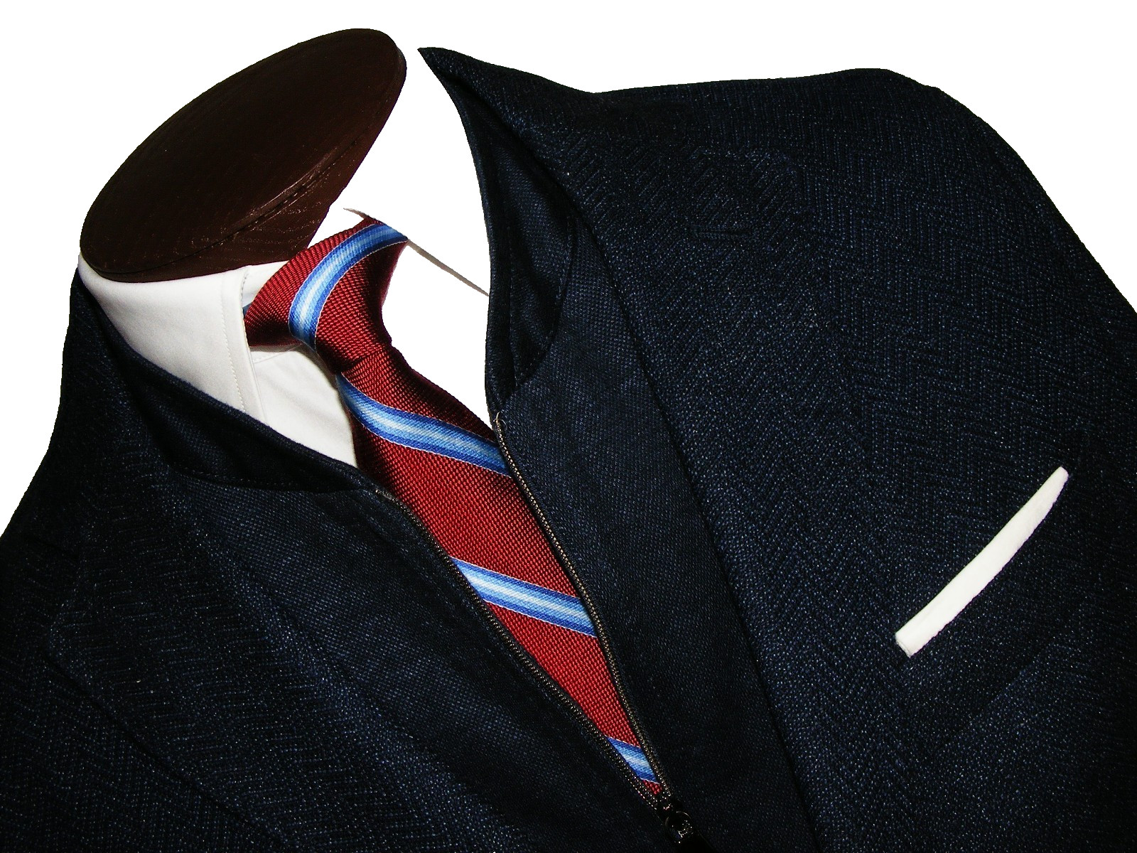 MEN 44R TAILORED SLIM FIT CORNELIANI ID ITALY IDENTITY ZIP BIB SPORTCOAT JACKET