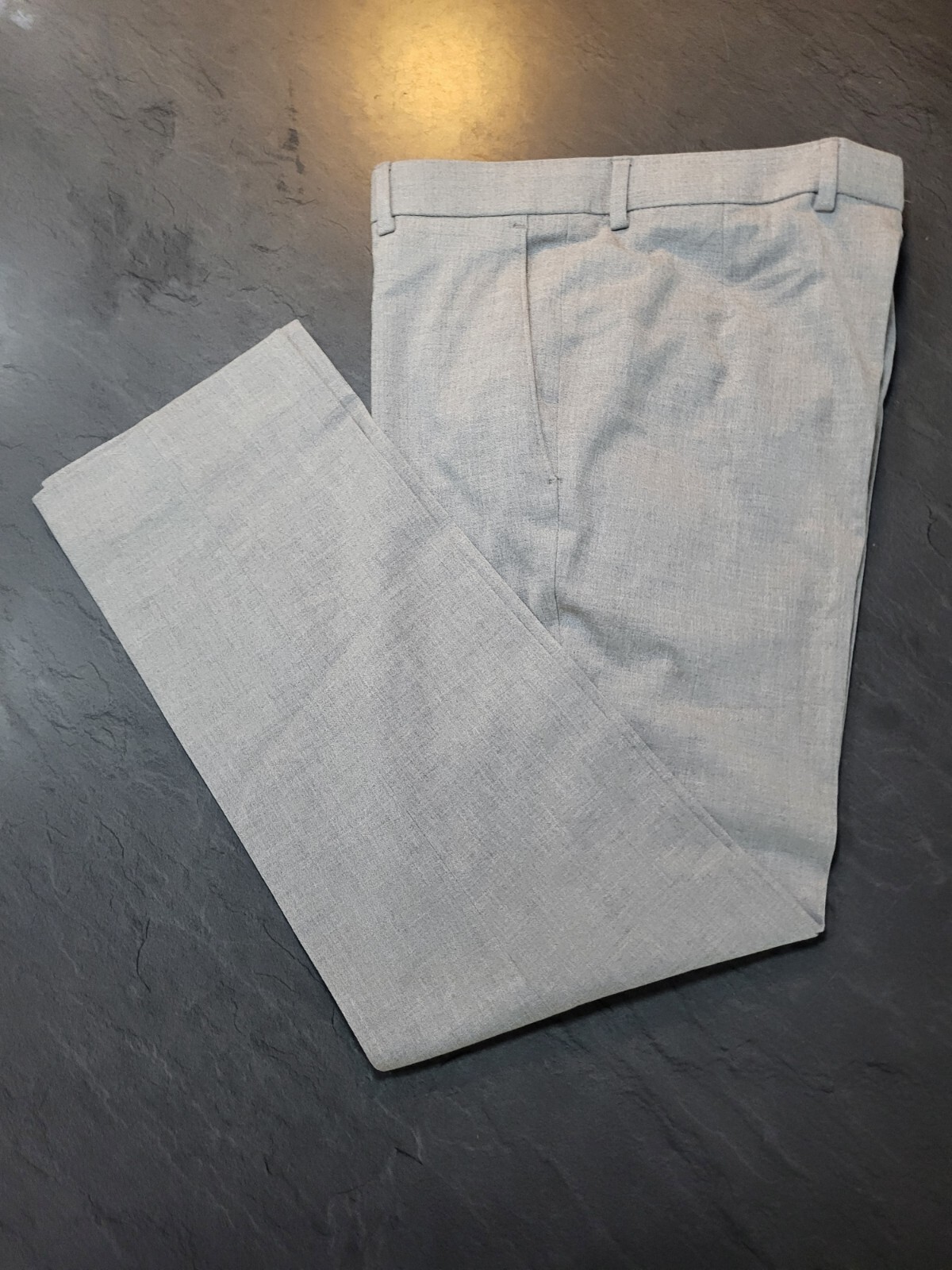 Limehaus Slim Fit Suit Trousers, Grey 34S BNWT