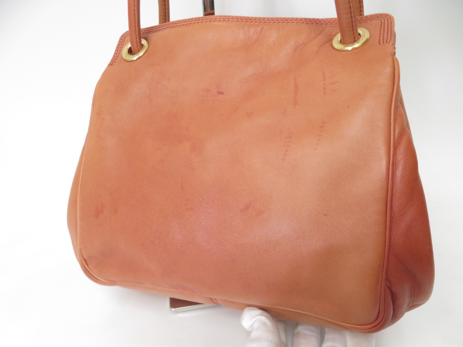 Authentic LOEWE Anagram Lambskin Nappa Leather Shoulder Bag S#53838