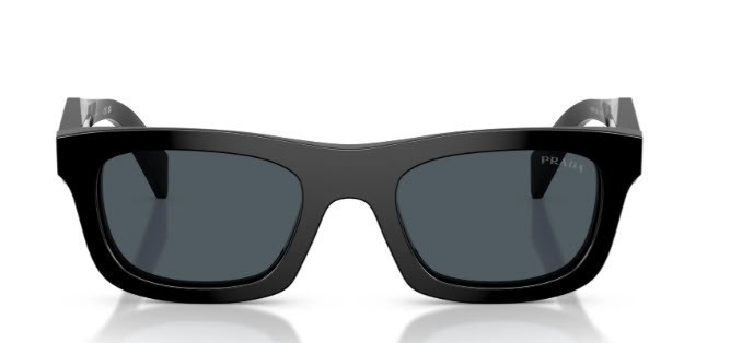 PRADA PR C06S 16K70B Black Dark Grey Women’s 50 mm Sunglasses – Ships Now