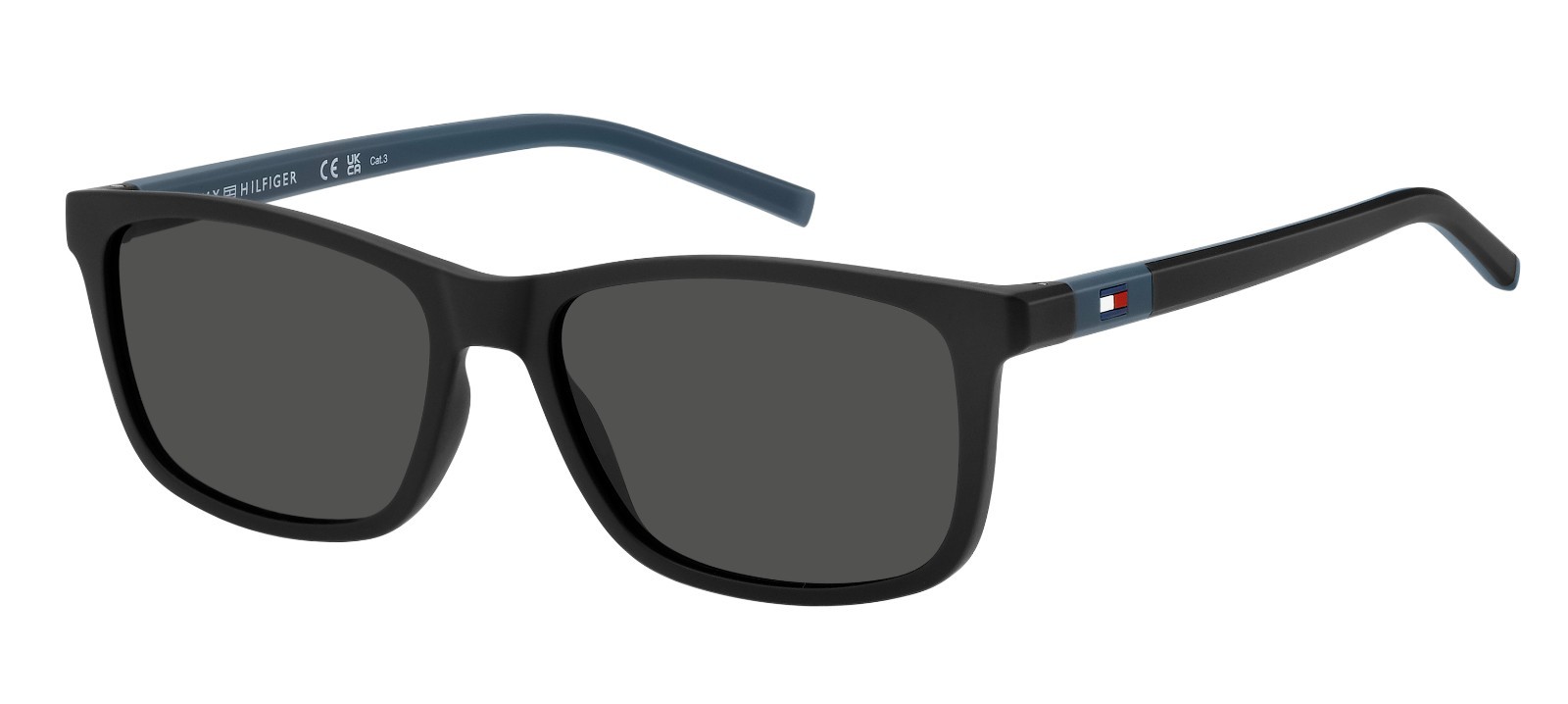 Tommy Hilfiger TH 2244/S 003 (IR) Matte Black/Grey Cal. 51 (Kids) Sunglasses