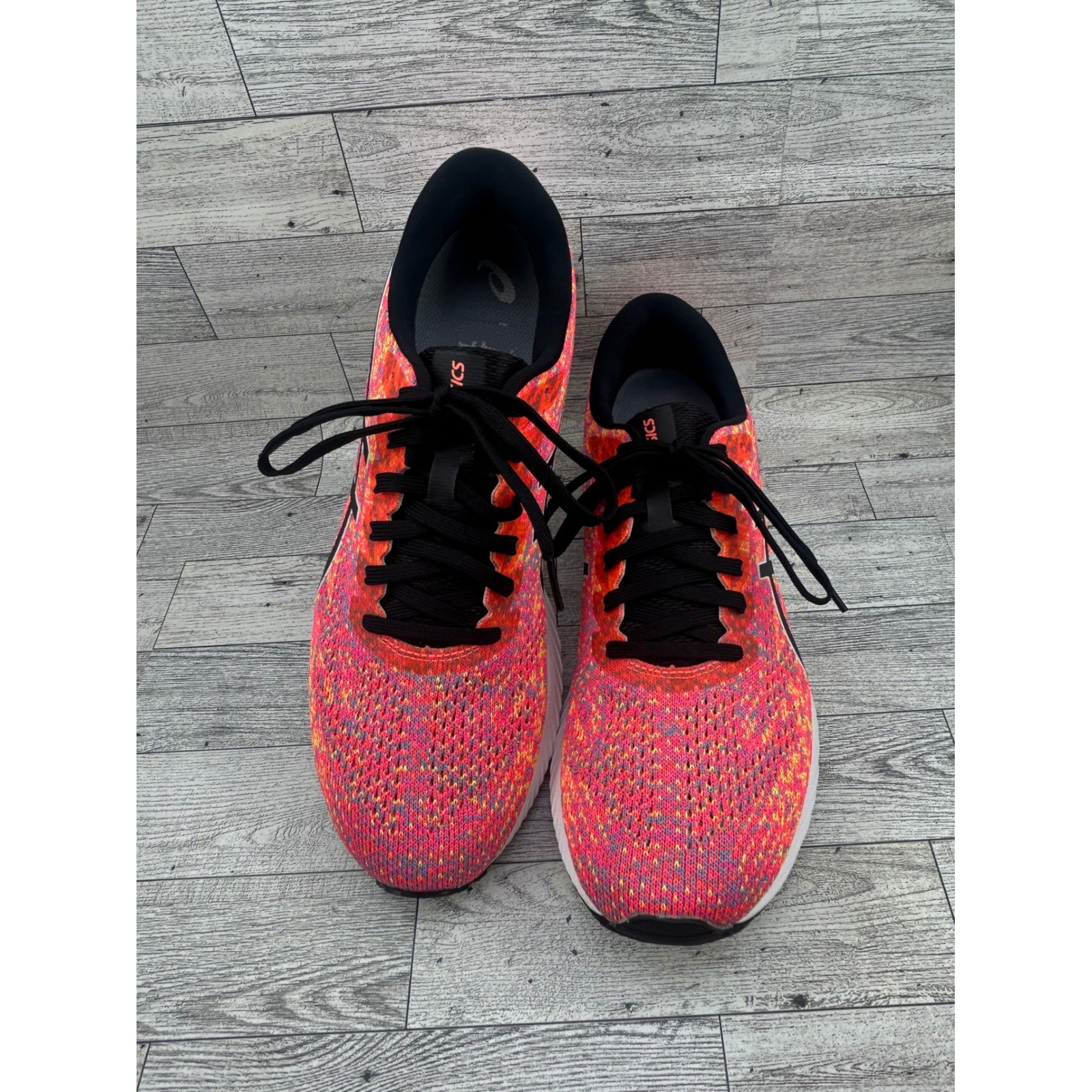 Asics Gel-DS Trainer 25 Women Sz 11 Running Shoes Pink Orange Multi 1012A579