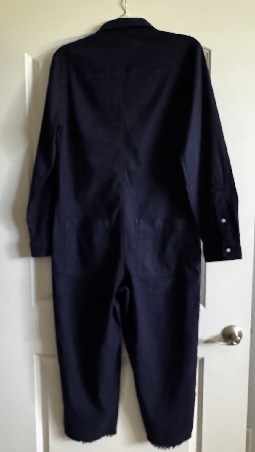 Frank & Eileen $488 Northern Ireland Italian Performance Linen Jumpsuit; M