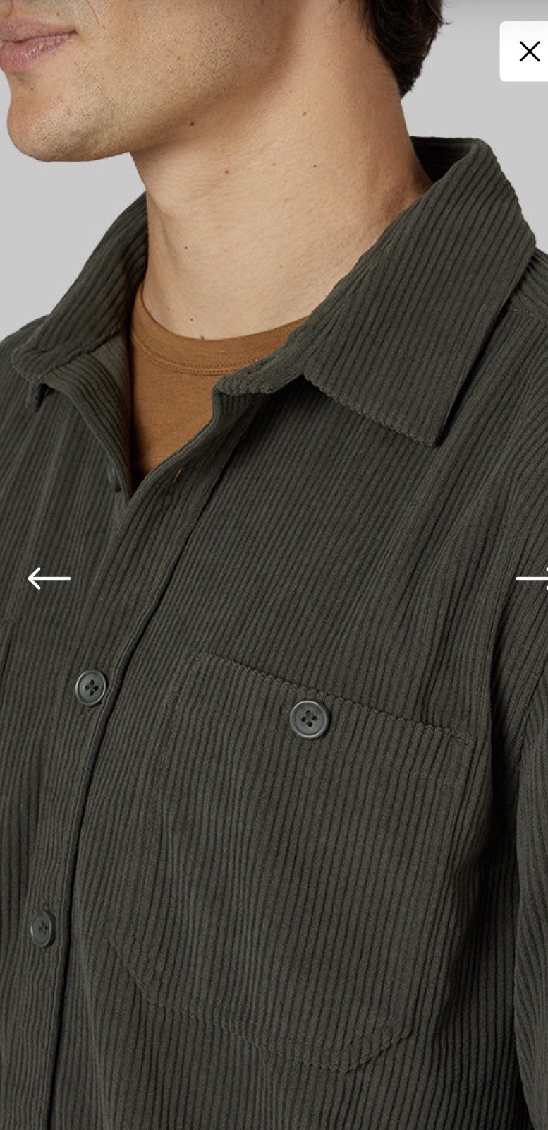 Men’s Large Button Shirt (NEW)