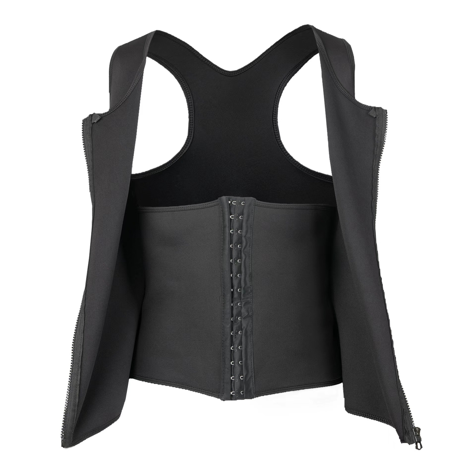 Men Neoprene Sauna Sweat Vest Body Shaper GYM Waist Trainer Fat Burner Shapewear