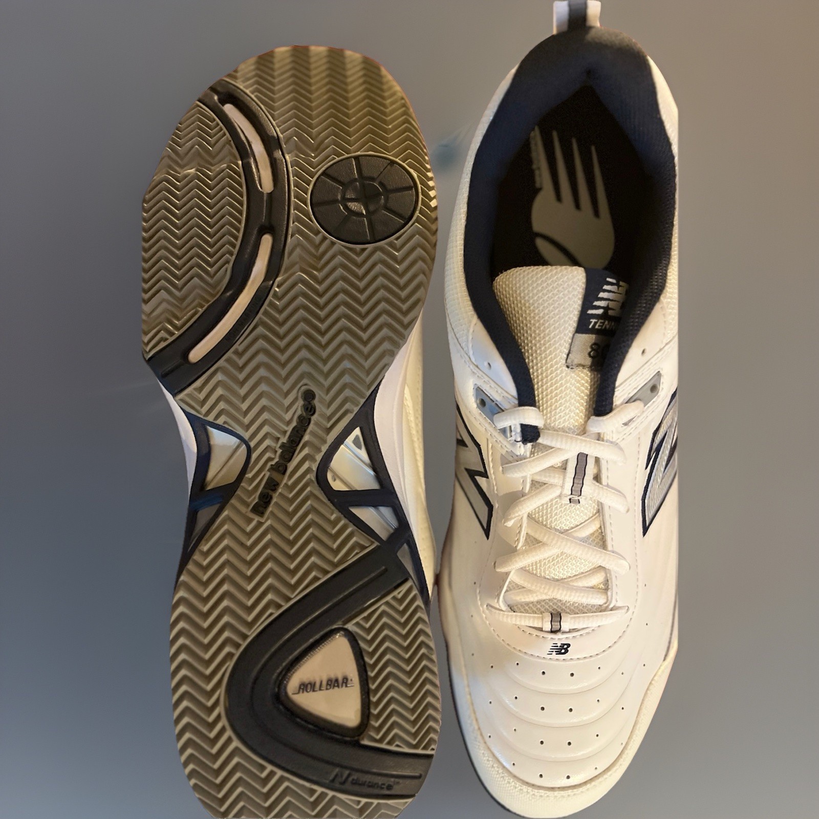 Size 14 – New Balance 806 White Mens