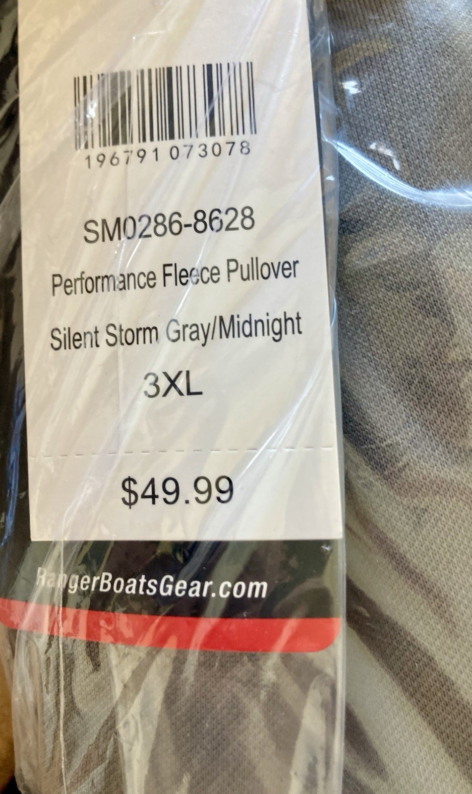 NWT Ranger Boats Performance Fleece Hoodie 3XL Pullover Fishing New