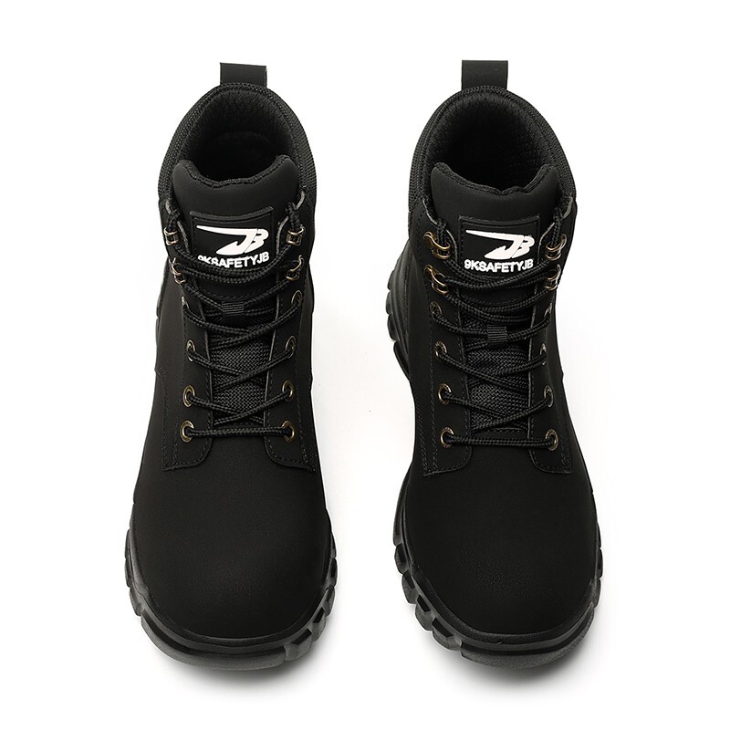 Waterproof Men’s Safety Work Boots Steel Toe Shoes Anti Impact And Anti-Puncture