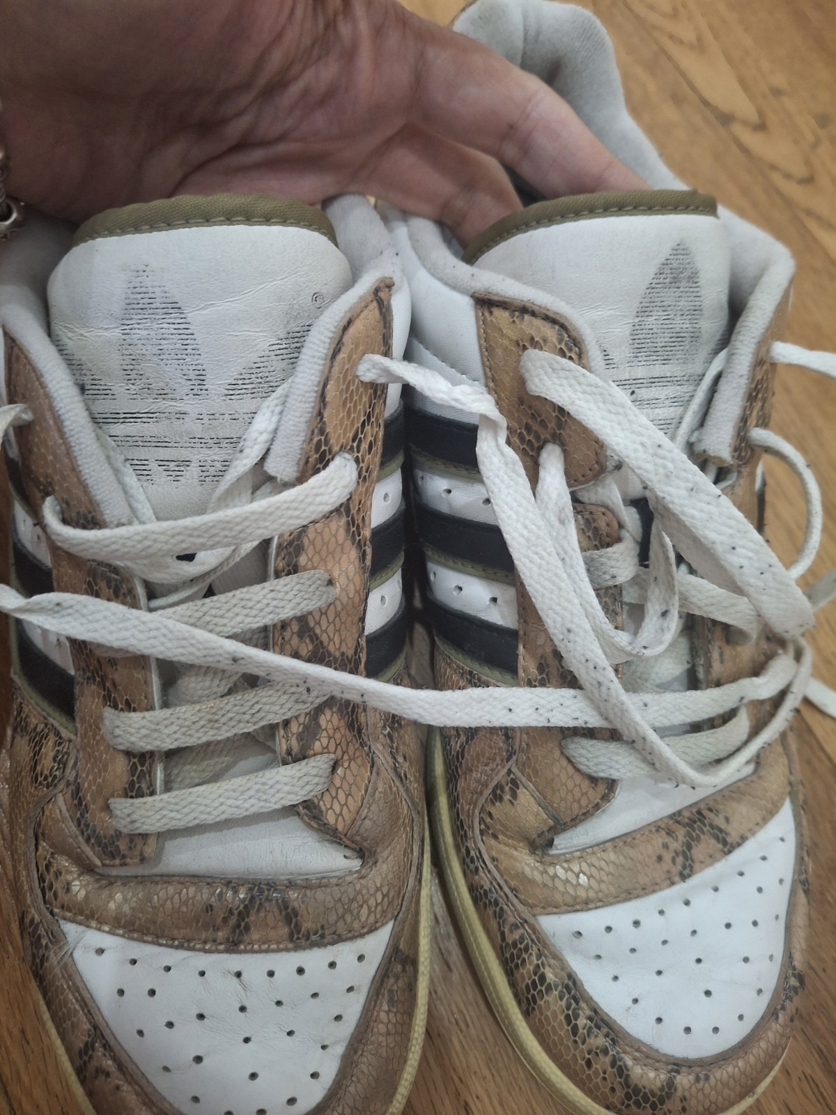 Rare Vintage Adidas Original Model Fleetwood Snakeskin Years 2004 – Size 43 1/3