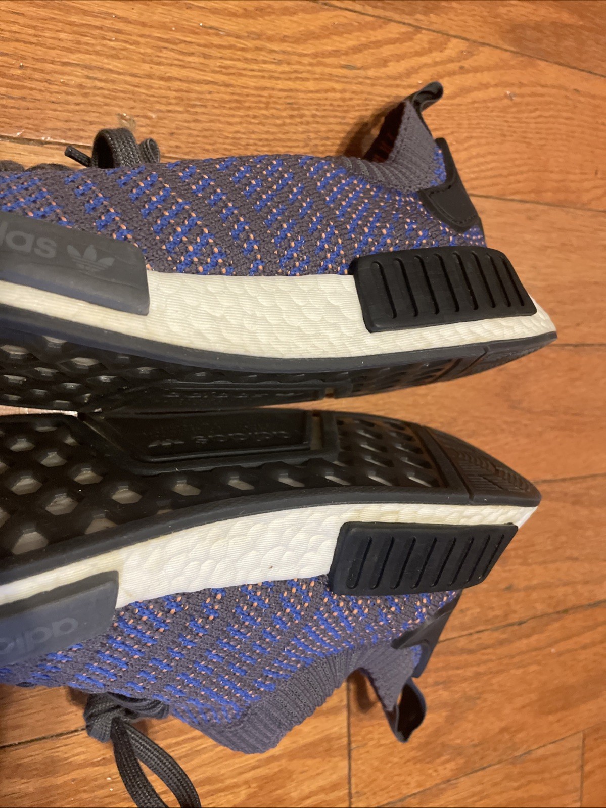 Adidas NMD R1 STLT High Resolution Blue PK Primeknit BOOST Men’s US 9.5 CQ2388