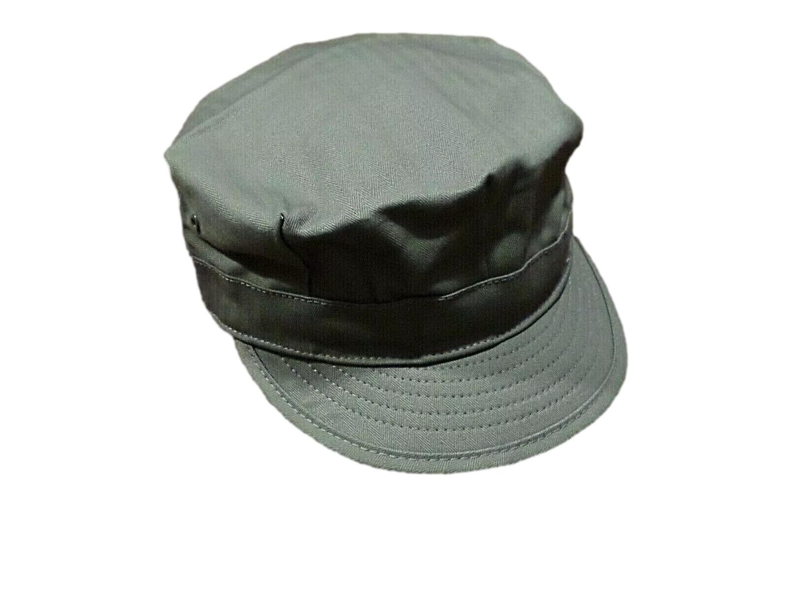 WWII U.S MILITARY HBT HAT REPRODUCTION ARMY FATIGUE CAP SIZE MEDIUM