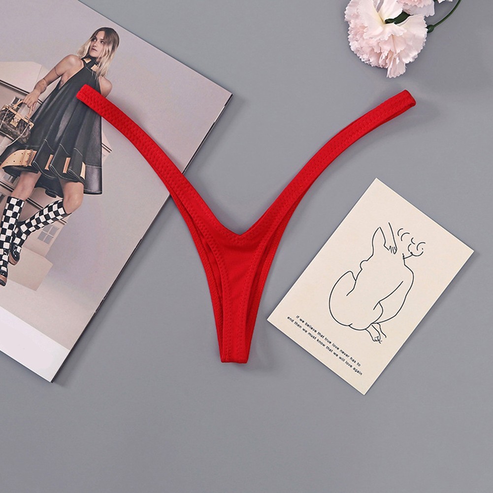 Easily Pair This Women’s Cotton Low Waist Thong with Any Outfit Choice