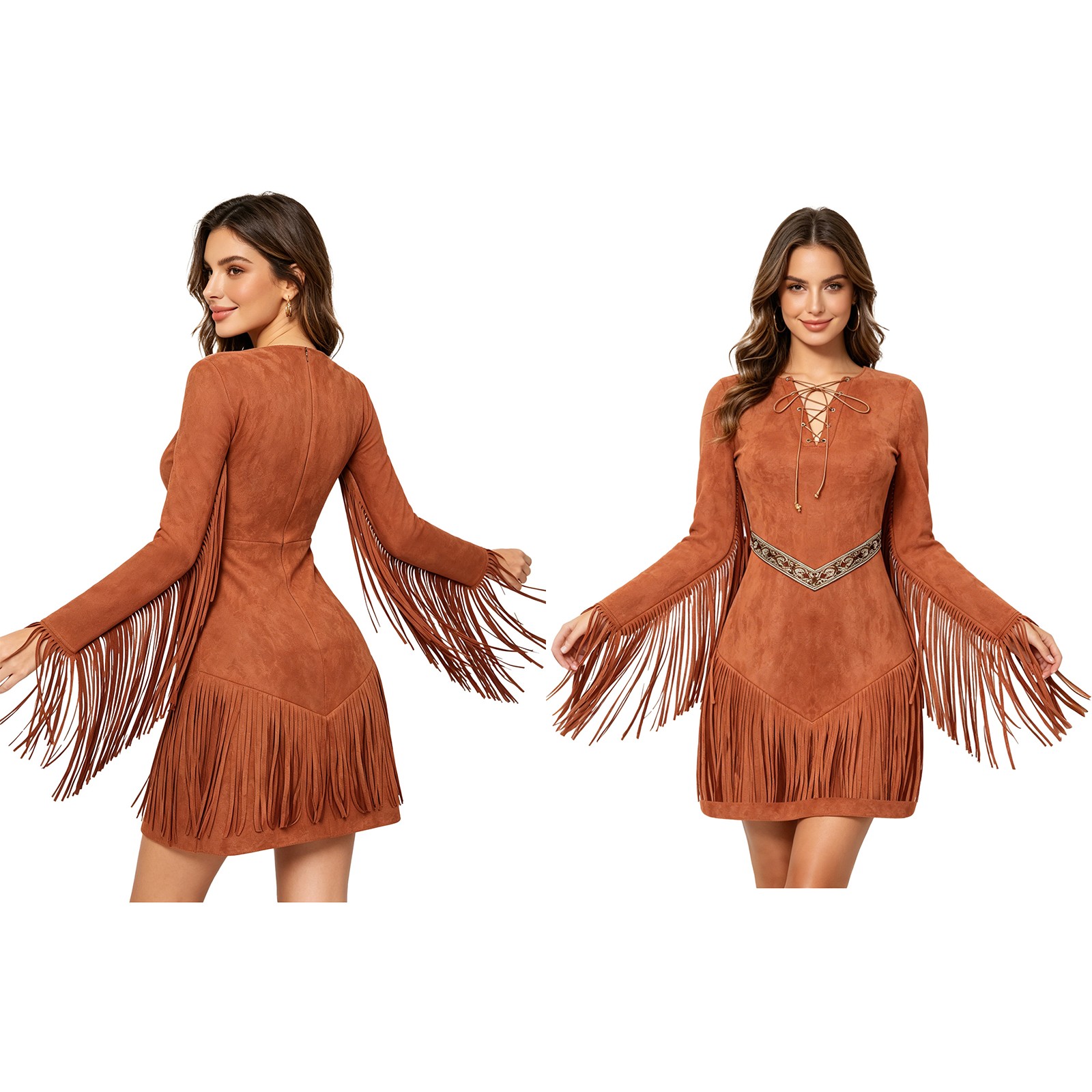 Women Indian Princess Prehistoric Dress Clubwear Native Costume Carnivals Retro
