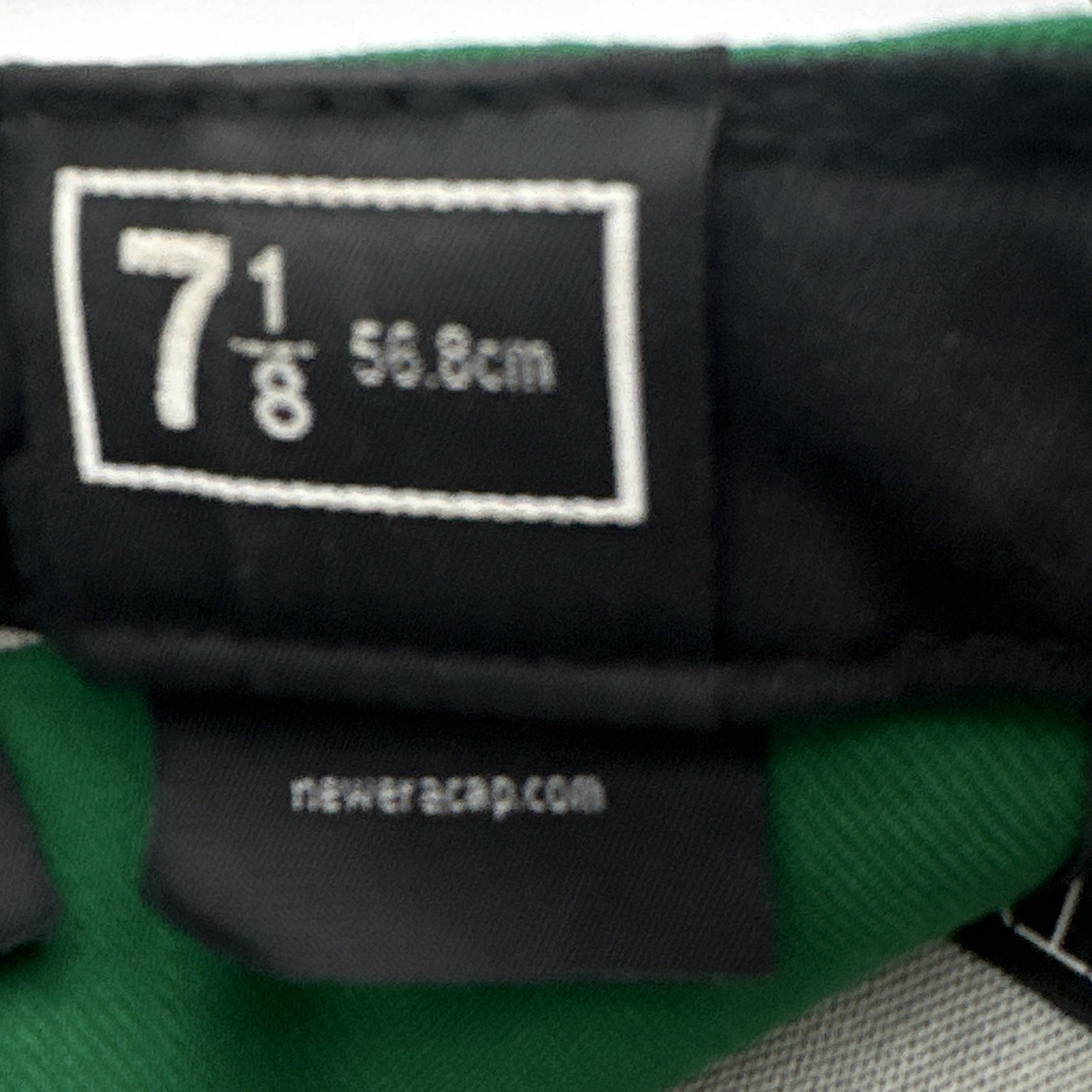 YUMS × New Era 59FIFTY Fitted Hat 7 1/8 Green Yellow OG Black Tag RARE ,85% wool