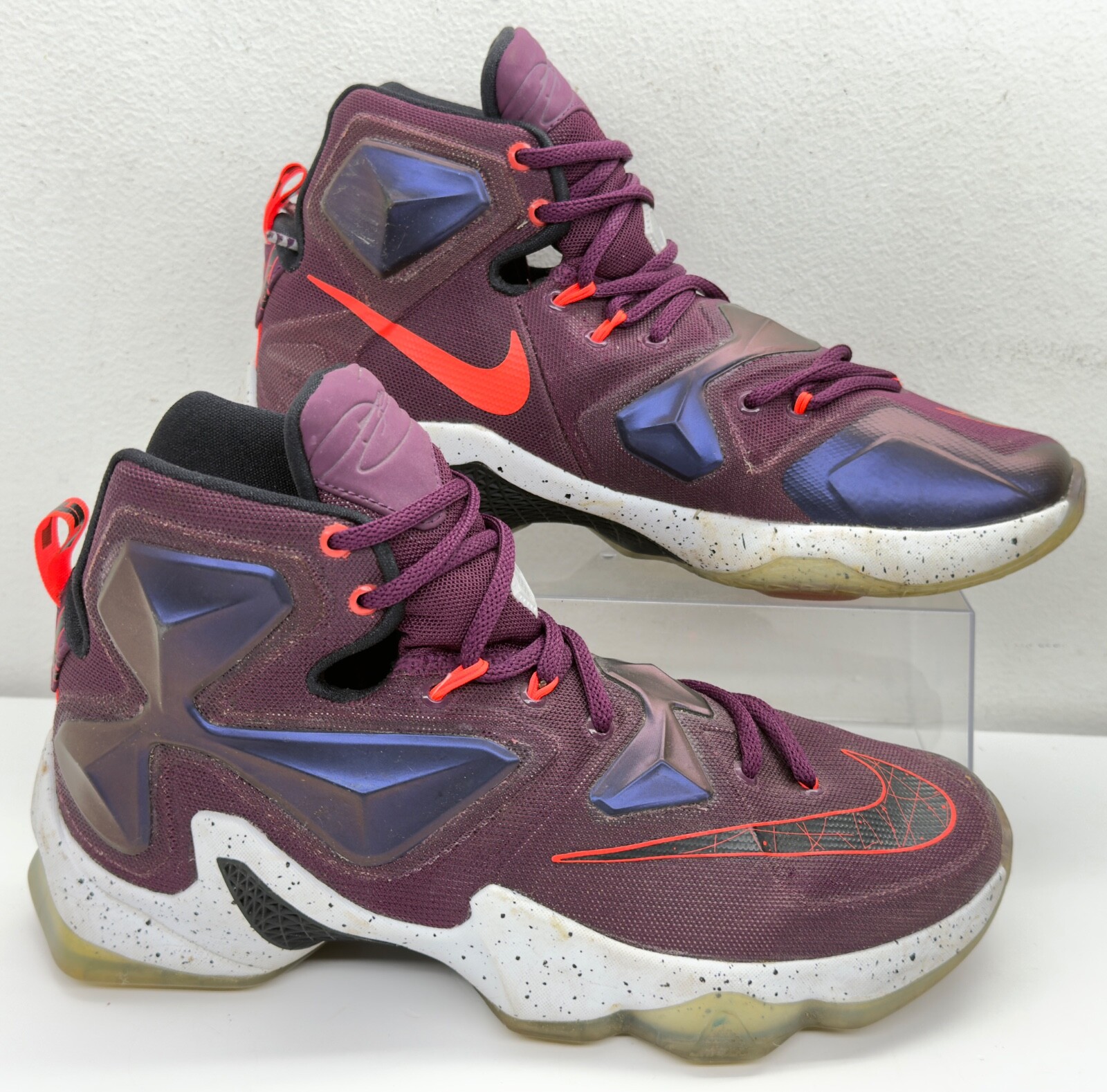 2015 Nike Lebron James XIII 13 Mulberry Purple Shoes Written in Stars Men’s 7.5
